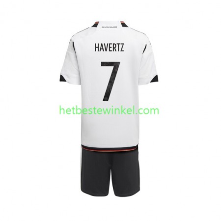 Duitsland Havertz 7 Voetbalshirts Kind Thuis WK 2022(+ Korte broeken)